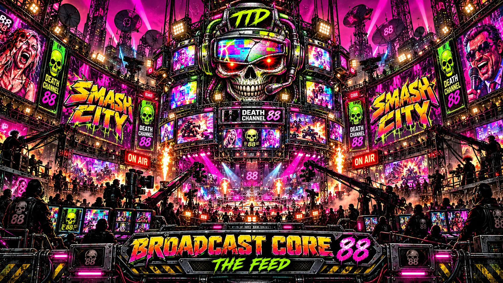 BROADCAST CORE 88 district artwork
