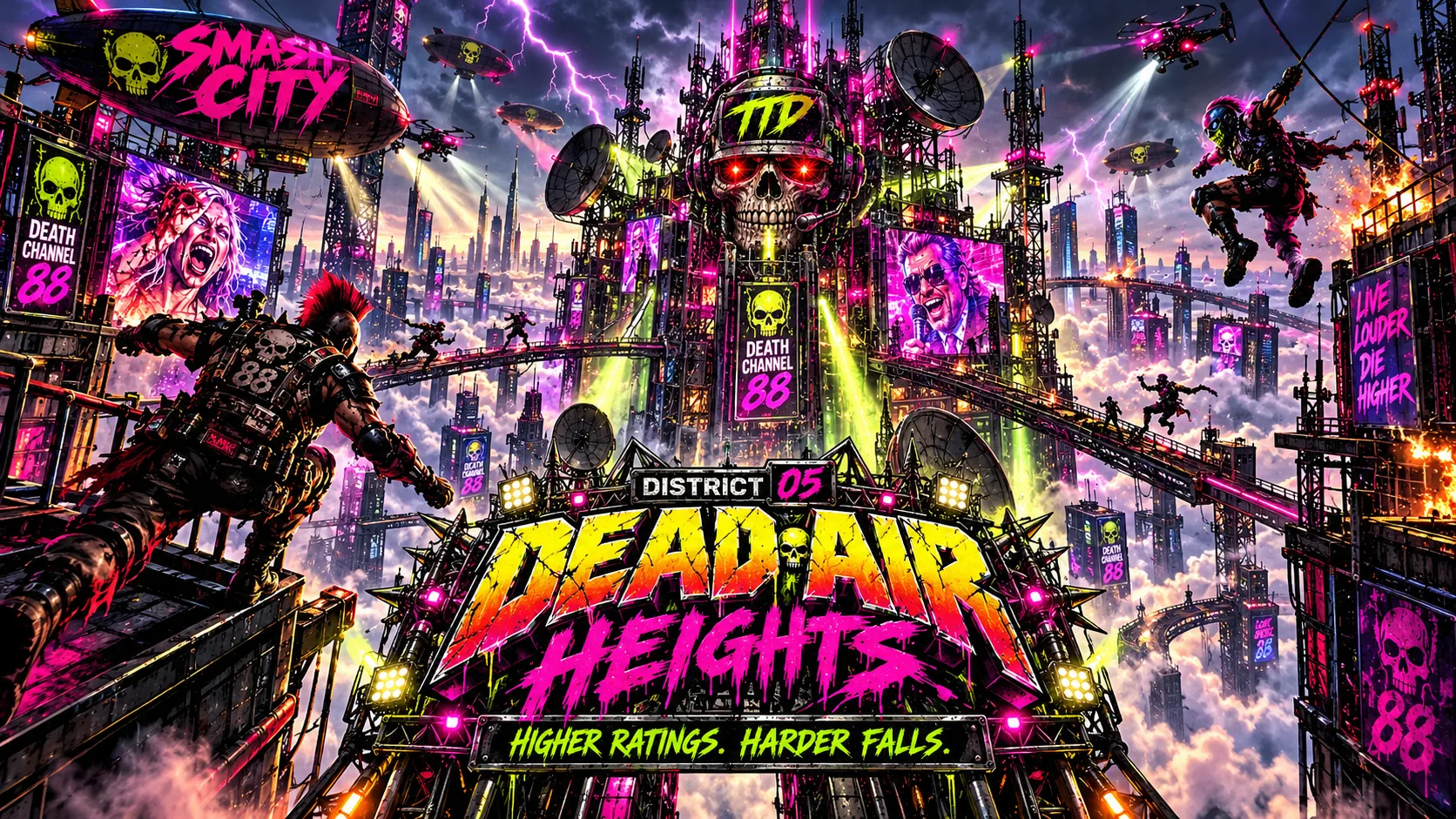 DEAD AIR HEIGHTS district artwork