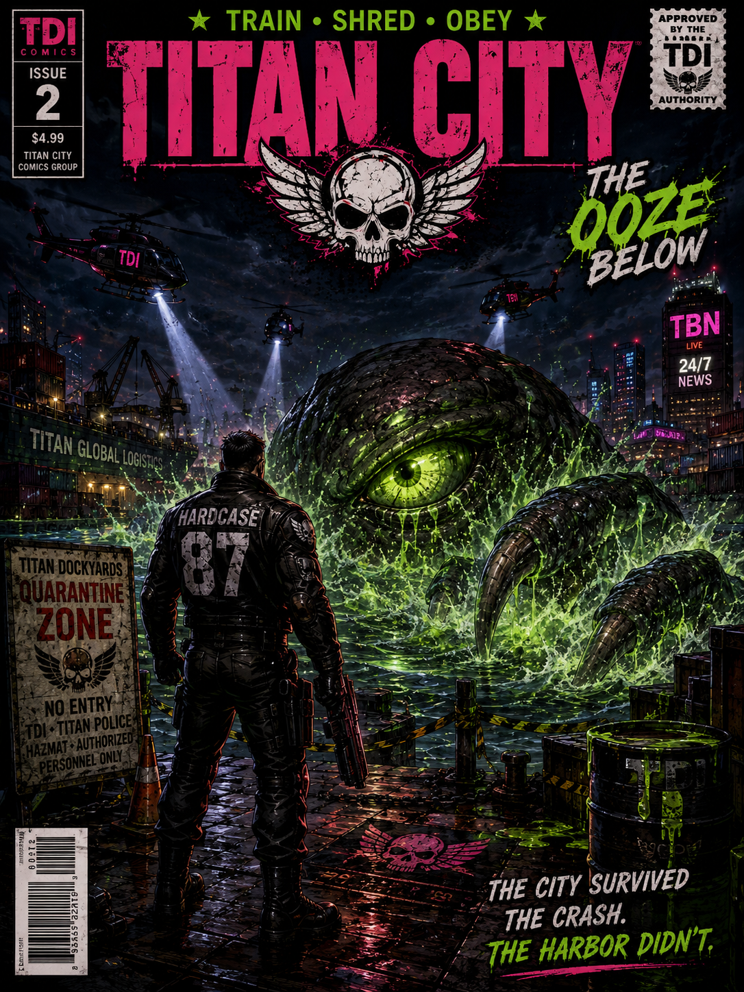 Titan City Issue 2: The Ooze Below