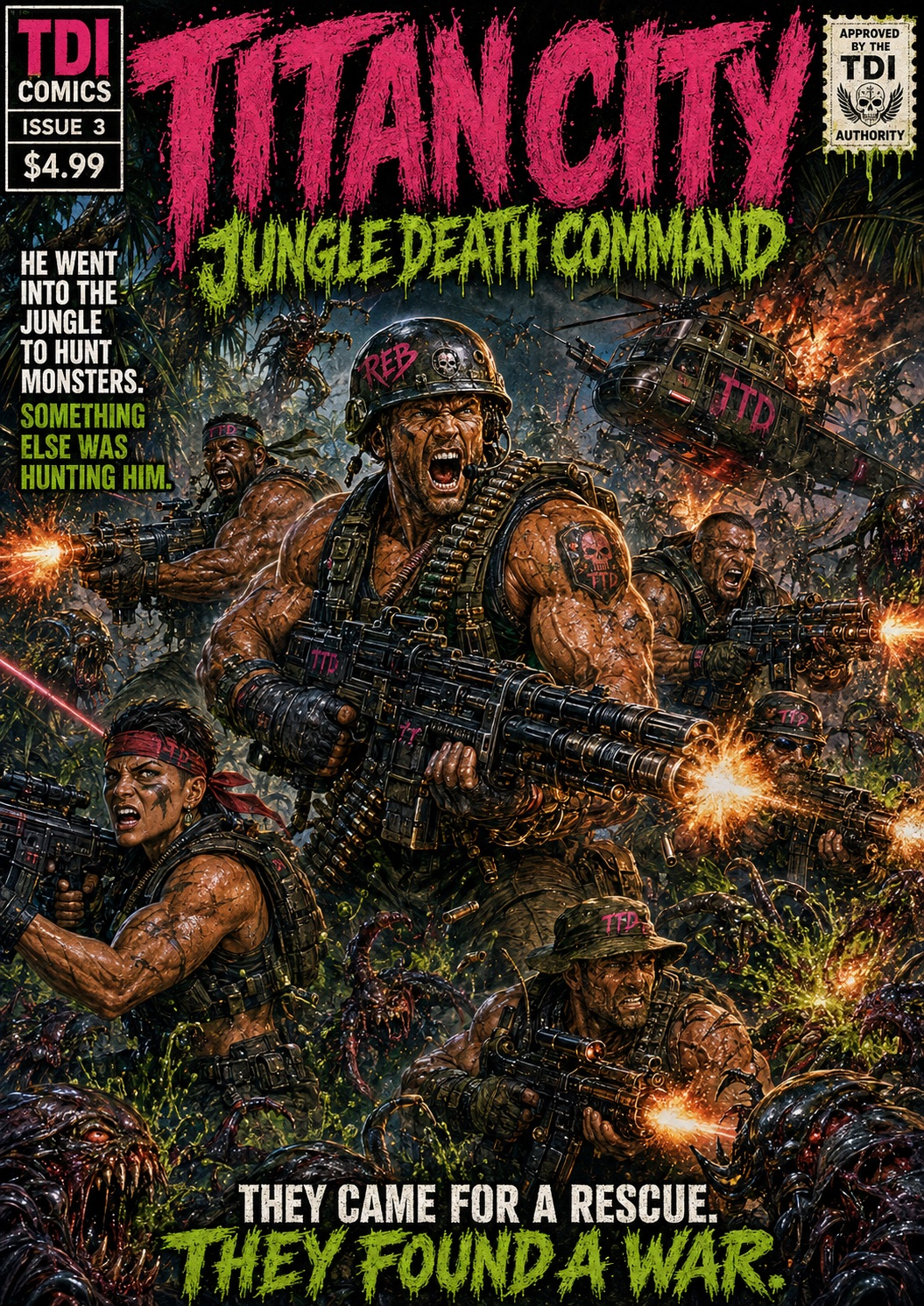 Titan City Issue 3: Jungle Death Command